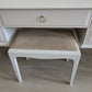 Stag Minstrel Dressing Table and Stool Professionally Refinished in Warm Neutral Cashmere