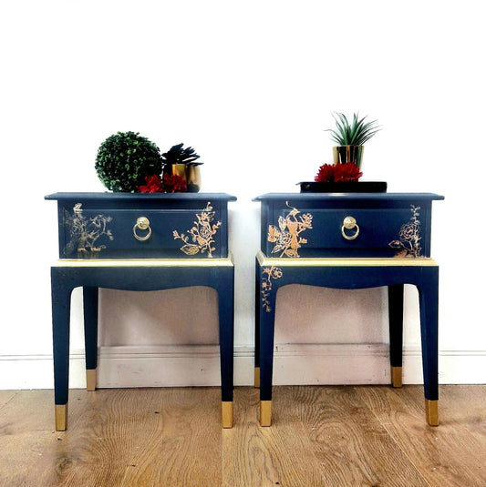 Stag minstrel bedside cabinets