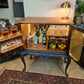 MADE TO ORDER - The Gallery of Curiosities - a bespoke drinks/whisky cabinet. Quirky and elegant!