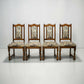 4 Old Charm Lancaster Dining Chairs Light Oak Finish FREE UK Delivery*