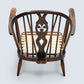 Ercol Fleur-De-Lyes Easy Chair Frame No Cushions New Webbing FREE UK Delivery*