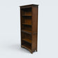 Old Charm Open Bookcase 4 Shelves Carvings Vintage Storage FREE UK Delivery*