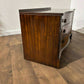Reproduction Mahogany Serpentine Fronted Three Drawer Chest