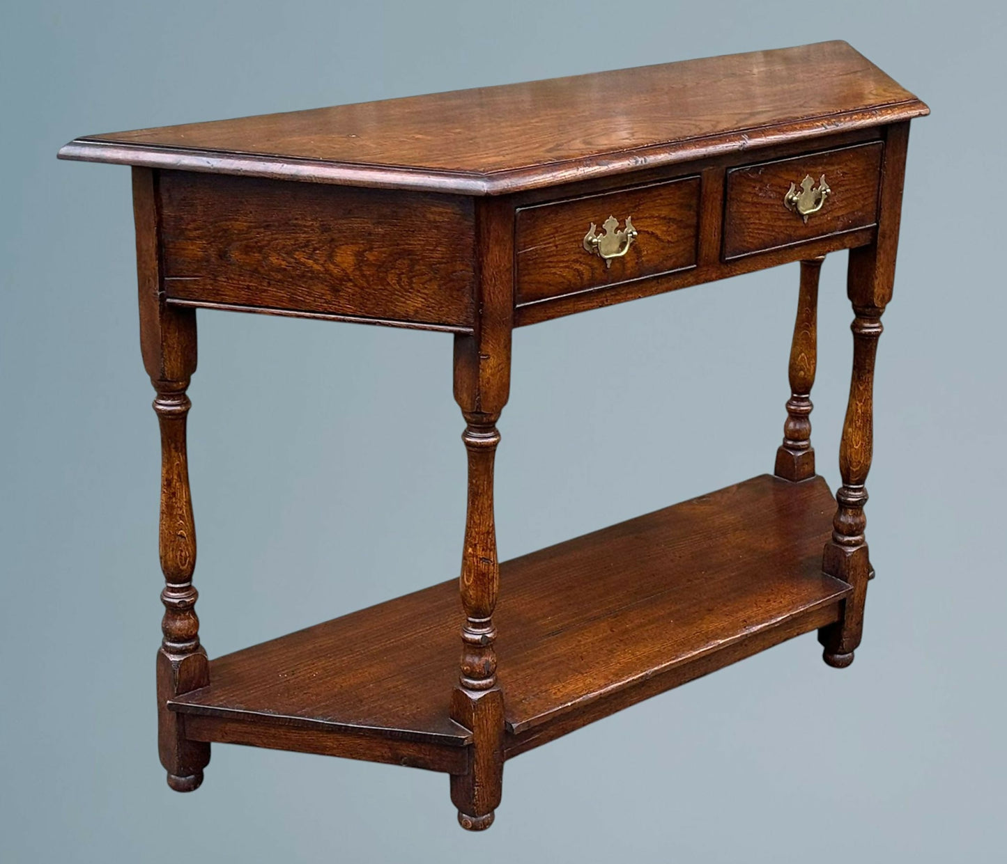 Oak Canted Hall Table Titchmarsh Goodwin?