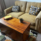 Mid Century Teak Blanket Chest Storage Box Coffee Table Danish Style Trunk 1960s