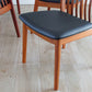 Mid century retro Danish dining chairs by Schou Andersen