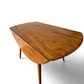 Vintage Ercol Blonde Elm Drop Leaf Dining Table