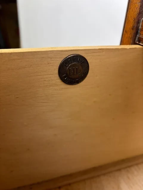 Vintage Lebus Oak Dressing Table