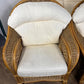 Vintage Three Piece Cane Conservatory Suite – Two Seater Settee & Armchairs