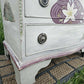 Vintage Hand Painted Chest of Drawers Folk Art