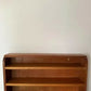Vintage Mid Century Teak Kitchen Tidy Wall Shelf Organiser