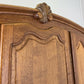 Wardrobe Vintage French Louis XVI Style Oak Five Door Carved Armoire LOT 6397