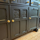 Newly refurbished solid wood sideboard black large