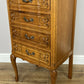 Chest of Drawers Vintage French Louis Oak 4 Drawers Carved Cabinet LOT 6231