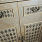 Aged Gold Drinks Cabinet