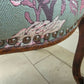 Stool, Rosewood, Fully Reupholstered in House of Hackney 'Atemis'.