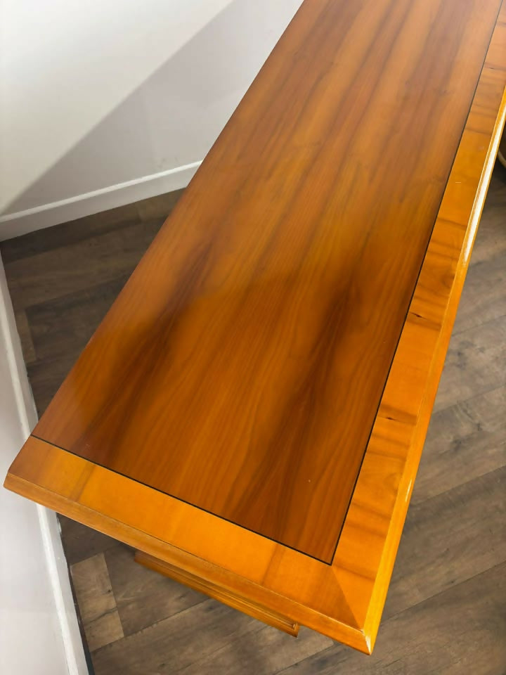Reproduction Yew Wood Sideboard