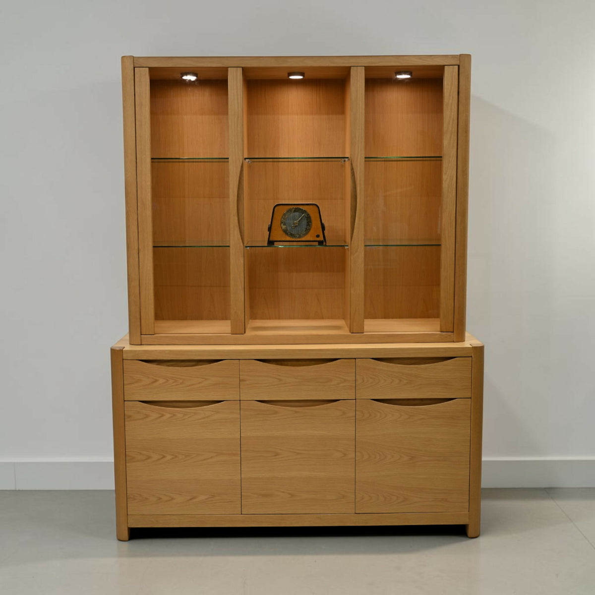 Winsor Stockholm Sideboard Display Cabinet/Unit Light Finish FREE UK Delivery*