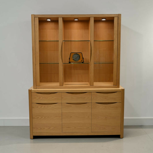 Winsor Stockholm Sideboard Display Cabinet/Unit Light Finish FREE UK Delivery*