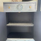 Vintage Tallboy Hand Painted Blue and White