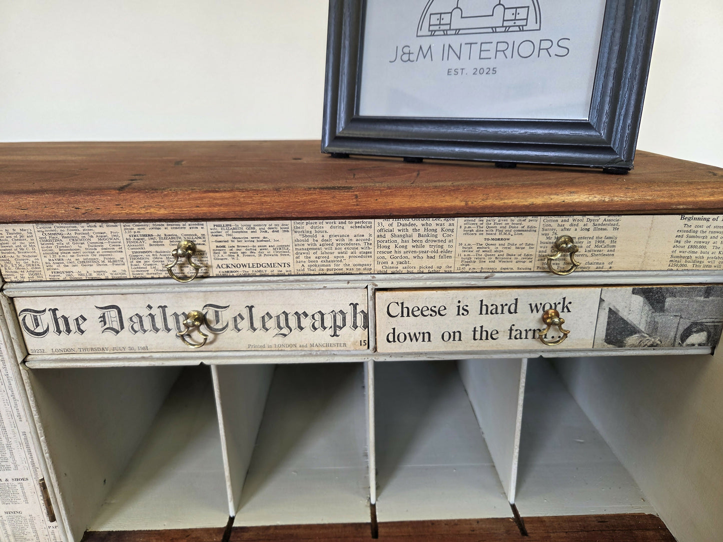 Georgian Mahogany Large Bureau