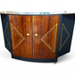 Mid Century "Turnidge of London" Cocktail Bar