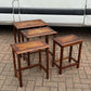 Vintage Oriental Nest Of Tables, Perfect Coffee / Lamp Tables