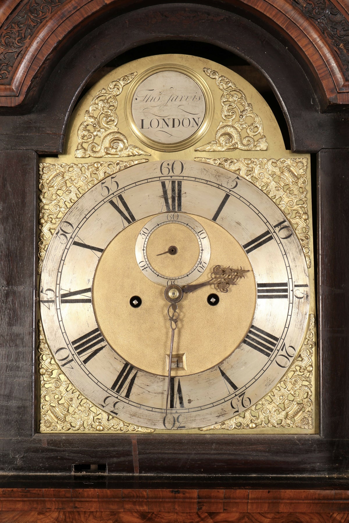 18Th Century Walnut Grandfather Clock
