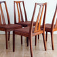 Mid century retro Nathan dining chairs set of 6