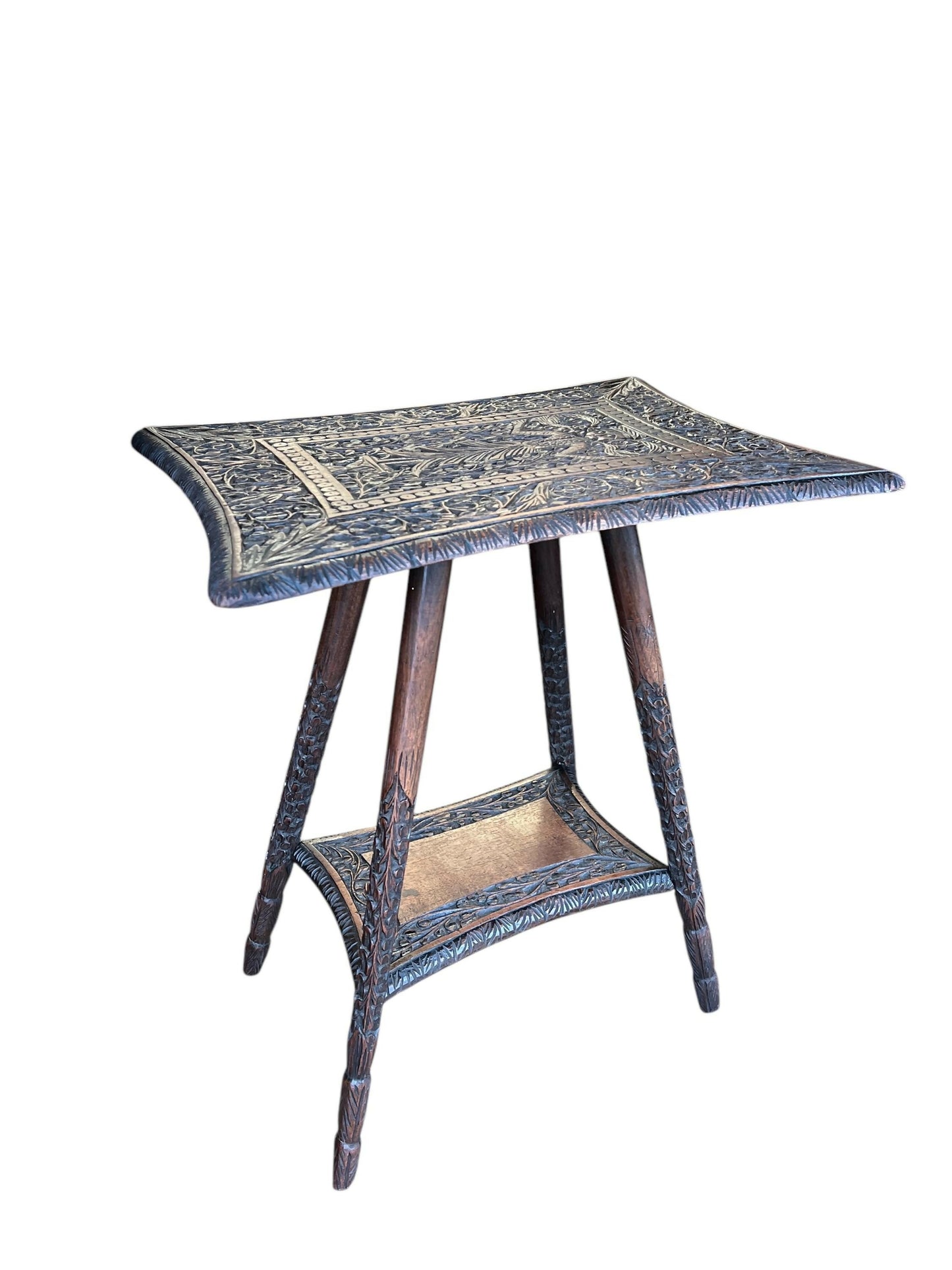 Antique Anglo Asian side table.