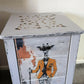 Funky Giraffe Upcycled Bedside Table