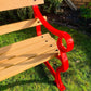 Fully Restored Cast Iron Garden Bench Seat Chair Patio