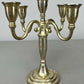 Pair of Candelabras Vintage French Style Metal Five Arm Candle Holders LOT 6483