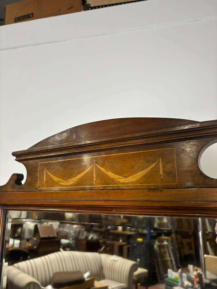 Edwardian Mahogany Inlaid Dressing Table