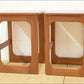 Vintage Bedside Table Set Of 2 Pair McIntosh Teak Mid Century Danish Design
