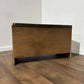 Reproduction Mahogany Serpentine Fronted Three Drawer Chest
