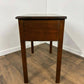 Reproduction Oak Lowboy Console Table