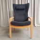 Vintage Mid Century Design Danish Beech Recliner Chair Farstrup Scandi Retro R266