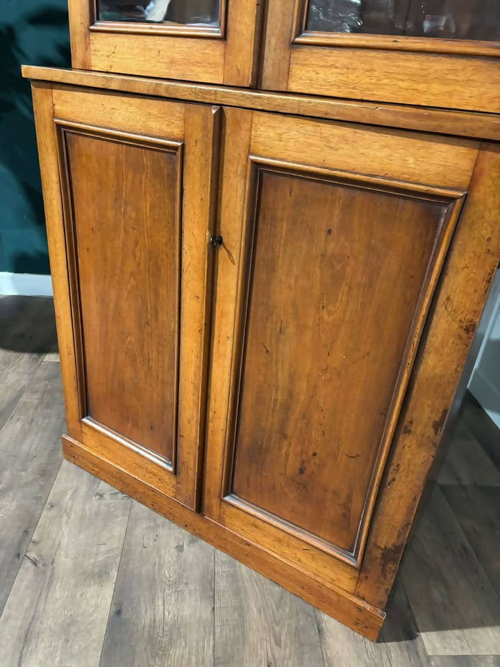 Victorian mahogany chiffonier bookcase 00