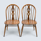 4 Ercol Windsor Fleur-De-Lyes Dining Chairs Golden Dawn Finish FREE UK Delivery*