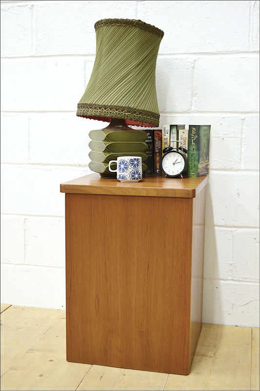 vintage blanket box Stag teak bedside table danish design DELIVERY