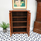 Antique Bookcase Victorian Glazed Bookcase Cabinet in Mahogany