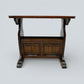 Old Charm Magazine Rack With Coffee Table Top In Tudor Brown FREE* UK Delivery