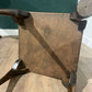 Vintage Stool On Cabriole Legs