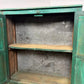 Reclaimed Indian Wood Rustic Green Distressed Cupboard