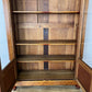 Bookcase Antique French Style Glazed Display Cabinet Walnut Sideboard LOT 6521