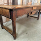 Antique French Fruitwood Refectory Farmhouse Dining Table, c1820. L201
