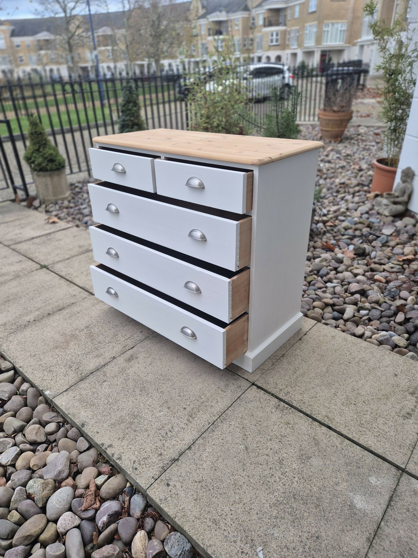 Beautiful hand made chest of drawers