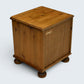 Pine Bedside Cabinet Knotted Pine Drawer Bun Feet Ducal Style FREE UK Delivery