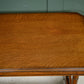 Antique Solid Oak Console Table - Medium Golden Finish